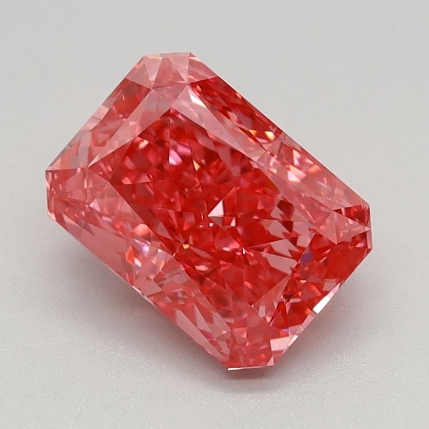 Loose Diamond - RADIANT 1.42ct Fancy Vivid Pink VS1: Loose Diamond - RADIANT 1.42ct Fancy Vivid Pink VS1 Source: This is a real non-mined Diamond that has been grown in a lab Shape: RADIANT Carats: 1.42 Color: Fancy Vivid Pink Certification: IGI Video: