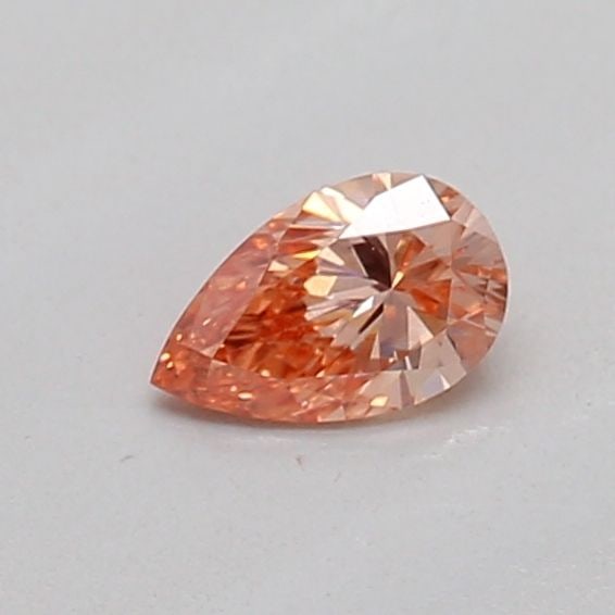 Loose Diamond - PEAR 0.14ct Fancy Intense Brownish Orange VS2: Loose Diamond - PEAR 0.14ct Fancy Intense Brownish Orange VS2 Source: This is a real non-mined Diamond that has been grown in a lab Shape: PEAR Carats: 0.14 Color: Fancy Intense Brownish Orange Certif