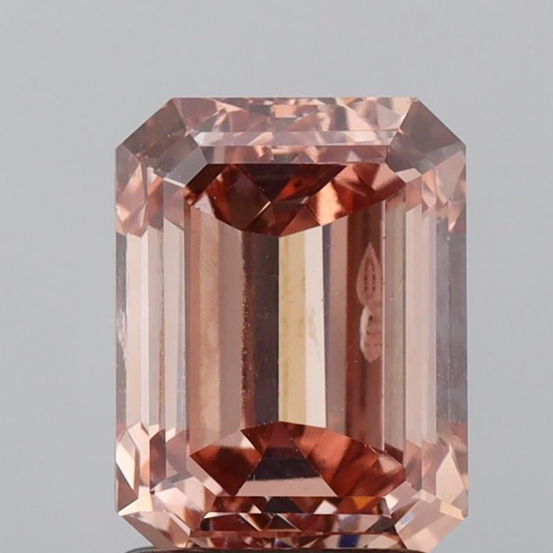 Loose Diamond - EMERALD 1.91ct Fancy Brown SI1: Loose Diamond - EMERALD 1.91ct Fancy Brown SI1 Source: This is a real non-mined Diamond that has been grown in a lab Shape: EMERALD Carats: 1.91 Color: Fancy Brown Certification: IGI Video: