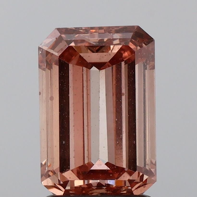 Loose Diamond - EMERALD 1.83ct Fancy Brown VS2: Loose Diamond - EMERALD 1.83ct Fancy Brown VS2 Source: This is a real non-mined Diamond that has been grown in a lab Shape: EMERALD Carats: 1.83 Color: Fancy Brown Certification: IGI Video: