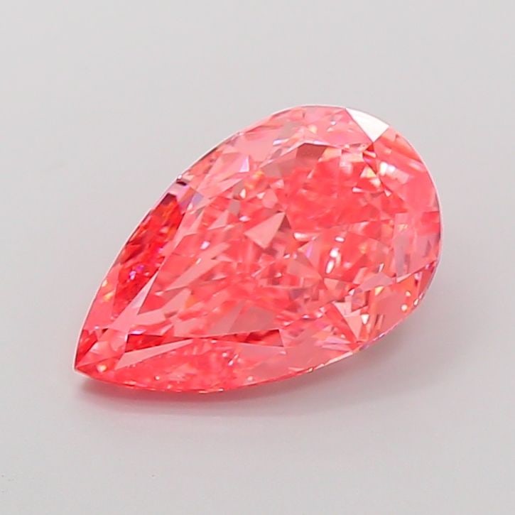 Loose Diamond - PEAR 5.38ct Fancy Vivid Pink VVS2 (1 of 1)