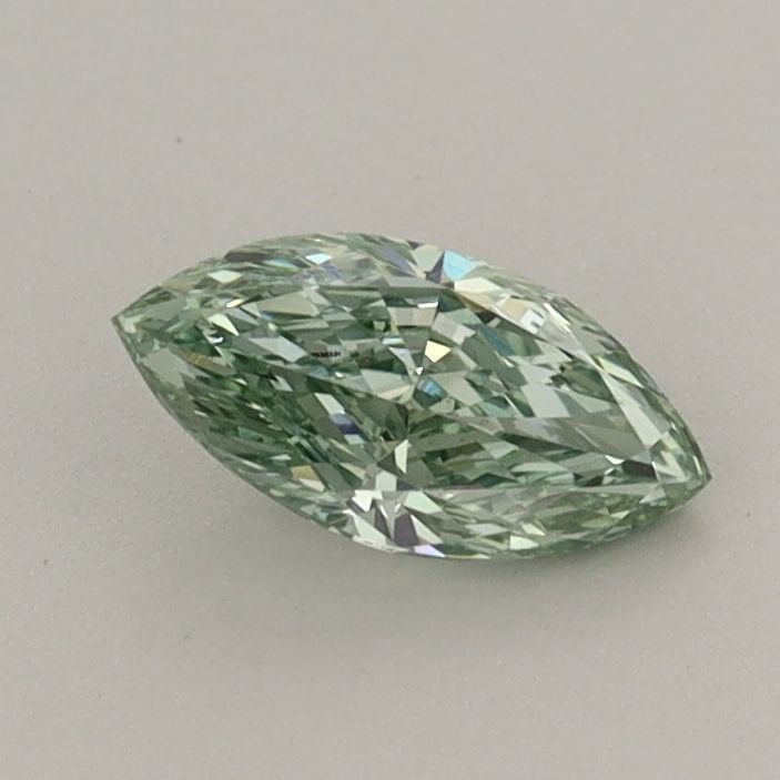Loose Diamond - MARQUISE 0.5ct Fancy Vivid Green VS1: Loose Diamond - MARQUISE 0.5ct Fancy Vivid Green VS1 Source: This is a real non-mined Diamond that has been grown in a lab Shape: MARQUISE Carats: 0.5 Color: Fancy Vivid Green Certification: IGI Video