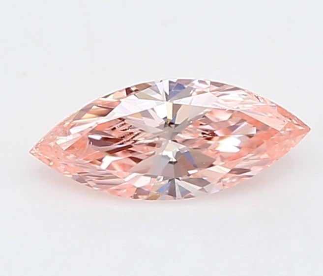 Loose Diamond - MARQUISE 0.21ct Fancy Intense Pink SI2: Loose Diamond - MARQUISE 0.21ct Fancy Intense Pink SI2 Source: This is a real non-mined Diamond that has been grown in a lab Shape: MARQUISE Carats: 0.21 Color: Fancy Intense Pink Certification: IGI V