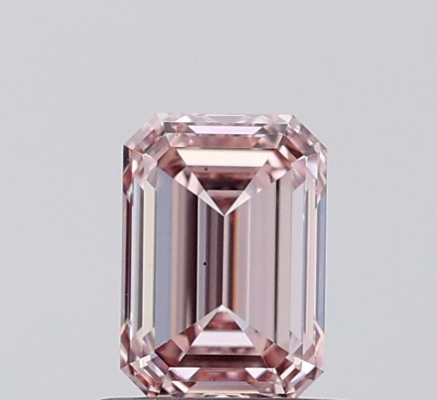 Loose Diamond - EMERALD 1.02ct Fancy Light Pinkish Brown VS2: Loose Diamond - EMERALD 1.02ct Fancy Light Pinkish Brown VS2 Source: This is a real non-mined Diamond that has been grown in a lab Shape: EMERALD Carats: 1.02 Color: Fancy Light Pinkish Brown Certific