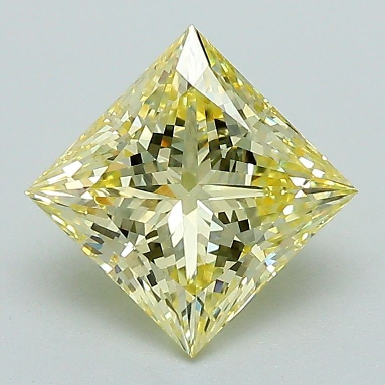 Loose Diamond - PRINCESS 1.73ct Fancy Intense Yellow VS1 (1 of 1)
