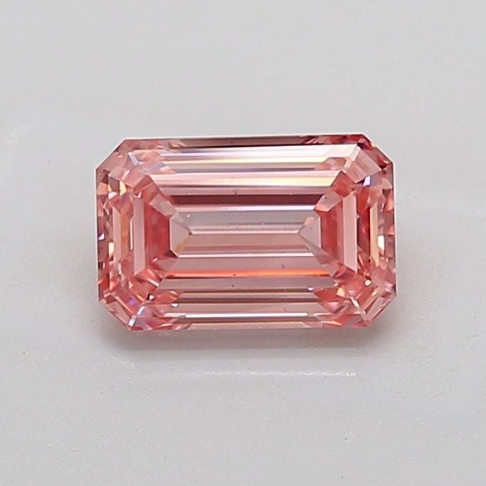 Loose Diamond - EMERALD 2.01ct Fancy Intense Pink VS2: Loose Diamond - EMERALD 2.01ct Fancy Intense Pink VS2 Source: This is a real non-mined Diamond that has been grown in a lab Shape: EMERALD Carats: 2.01 Color: Fancy Intense Pink Certification: IGI Vid