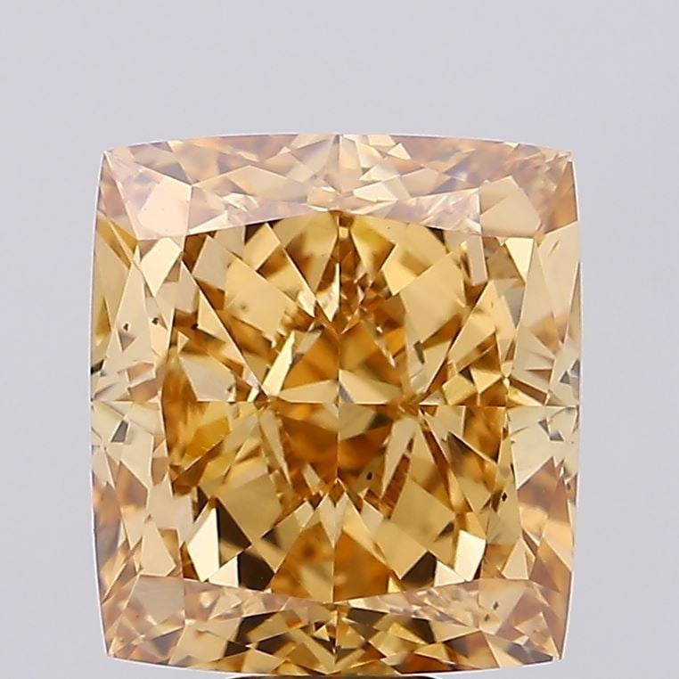 Loose Diamond - CUSHION MODIFIED 15.34ct Fancy Intense Brown VS2: Loose Diamond - CUSHION MODIFIED 15.34ct Fancy Intense Brown VS2 Source: This is a real non-mined Diamond that has been grown in a lab Shape: CUSHION MODIFIED Carats: 15.34 Color: Fancy Intense Brown