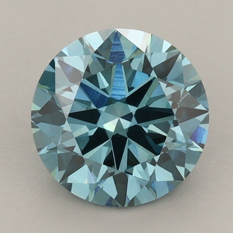 Ideal Loose Diamond - ROUND 2.03ct Fancy Vivid Blue VS1: Ideal Loose Diamond - ROUND 2.03ct Fancy Vivid Blue VS1 Source: This is a real non-mined Diamond that has been grown in a lab Shape: ROUND Carats: 2.03 Color: Fancy Vivid Blue Certification: IGI Video