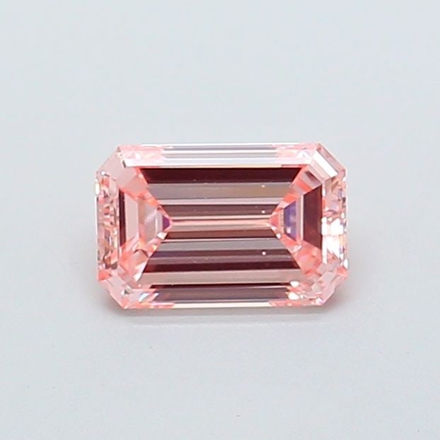 Loose Diamond - EMERALD 1.01ct Fancy Intense Pink VS1 (1 of 1)