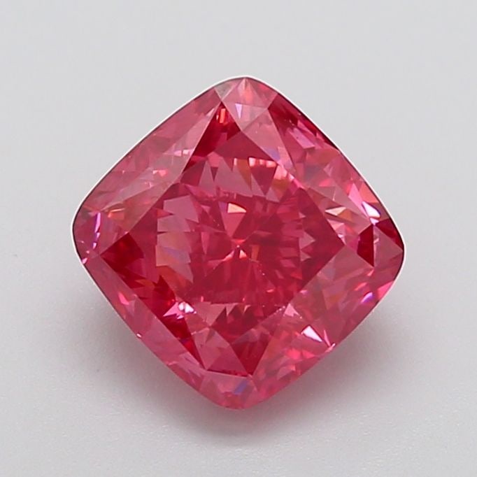 Loose Diamond - CUSHION MODIFIED 4.09ct Fancy Vivid Pink VS1 (1 of 1)