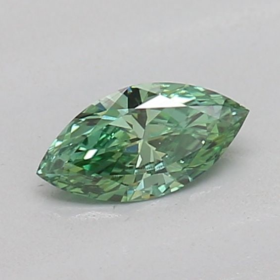 Loose Diamond - MARQUISE 0.16ct Fancy Vivid Green VVS2 (1 of 1)