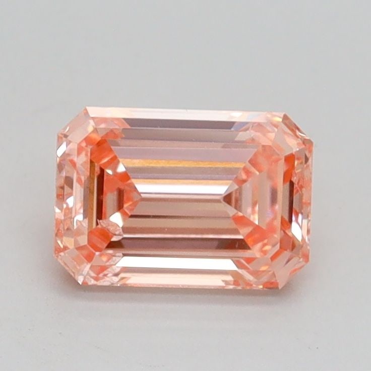 Loose Diamond - EMERALD 0.93ct Fancy Intense Pink SI1 (1 of 1)