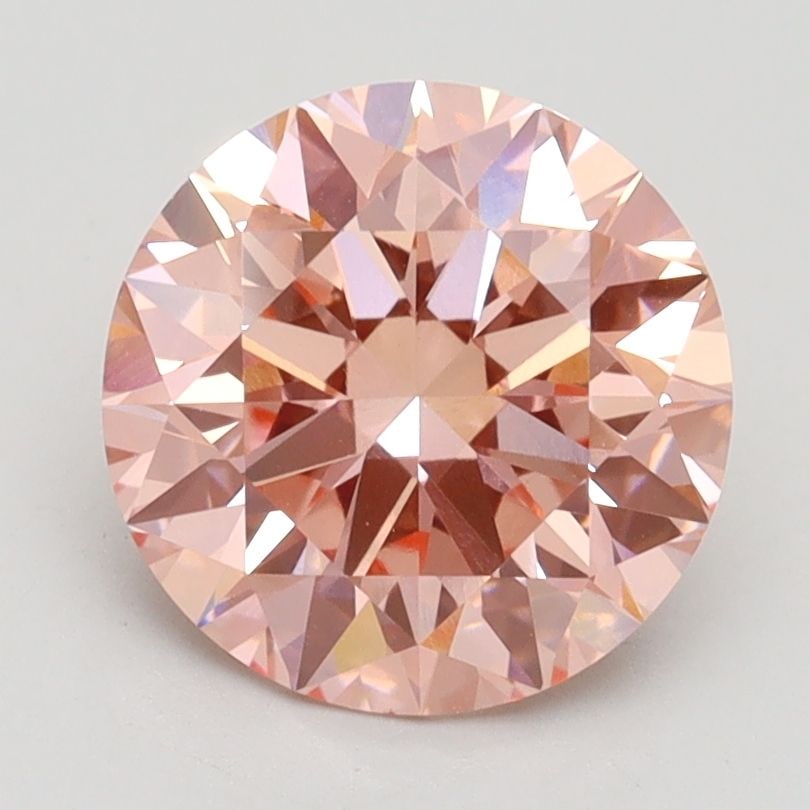 Ideal Loose Diamond - ROUND 2.32ct Fancy Intense Pink VS1 (1 of 1)