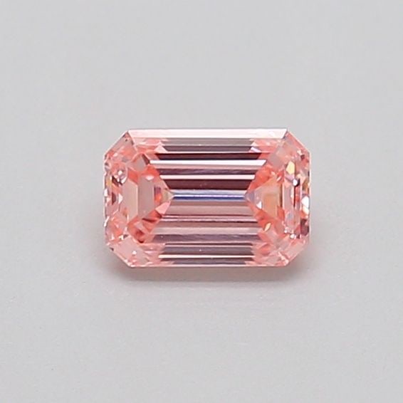 Loose Diamond - EMERALD 0.33ct Fancy Intense Pink VVS2: Loose Diamond - EMERALD 0.33ct Fancy Intense Pink VVS2 Source: This is a real non-mined Diamond that has been grown in a lab Shape: EMERALD Carats: 0.33 Color: Fancy Intense Pink Certification: IGI Vi