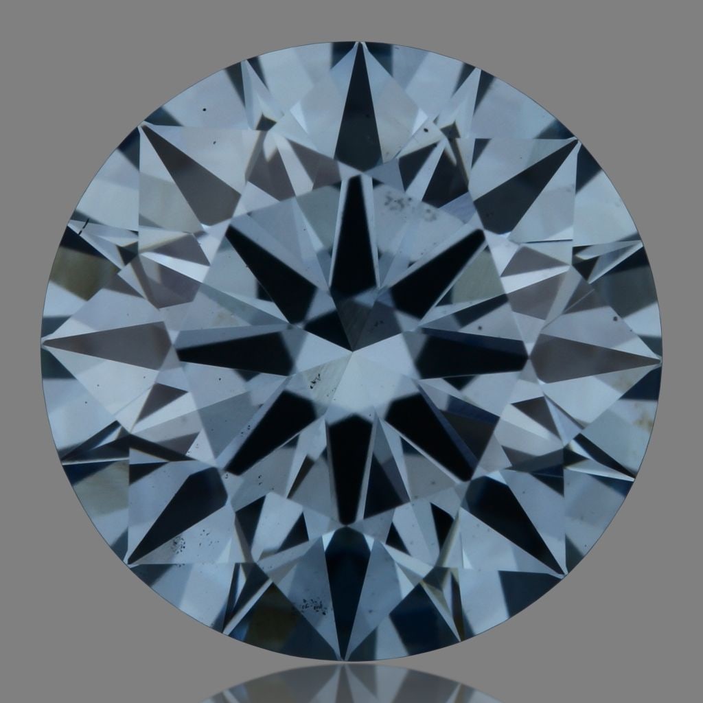 Ideal Loose Diamond - ROUND 1.75ct Fancy Vivid Blue VS2 (1 of 1)