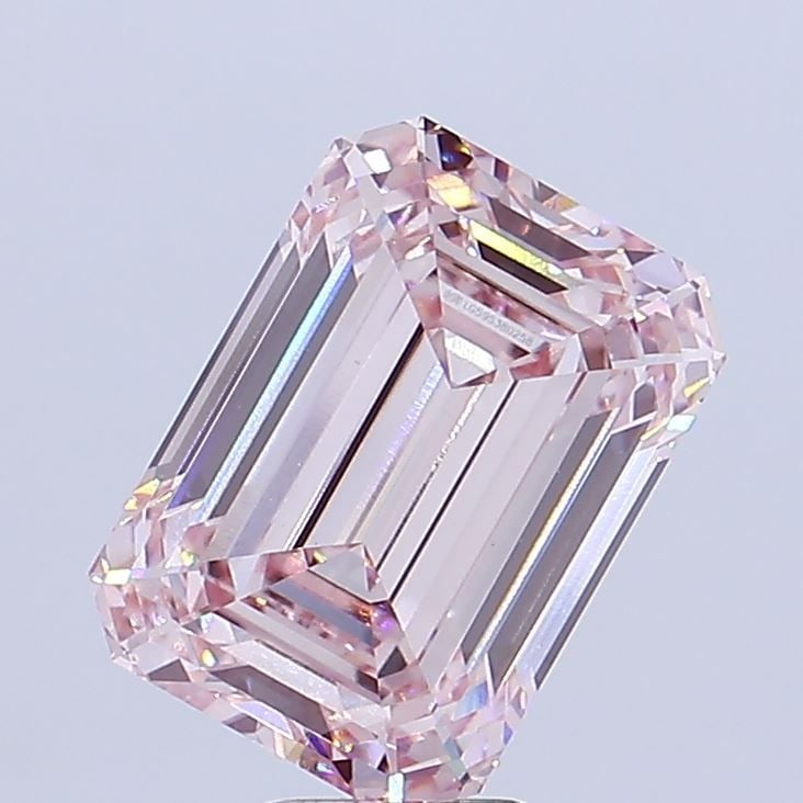 Loose Diamond - EMERALD 8.29ct Fancy Intense Pink VS1 (1 of 1)