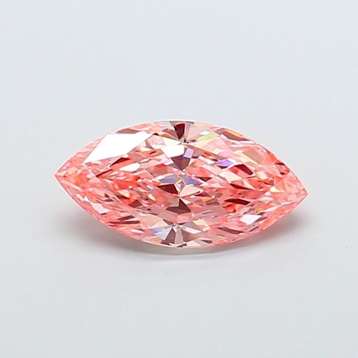 Loose Diamond - MARQUISE 2.02ct Fancy Vivid Pink VVS2: Loose Diamond - MARQUISE 2.02ct Fancy Vivid Pink VVS2 Source: This is a real non-mined Diamond that has been grown in a lab Shape: MARQUISE Carats: 2.02 Color: Fancy Vivid Pink Certification: IGI Vide