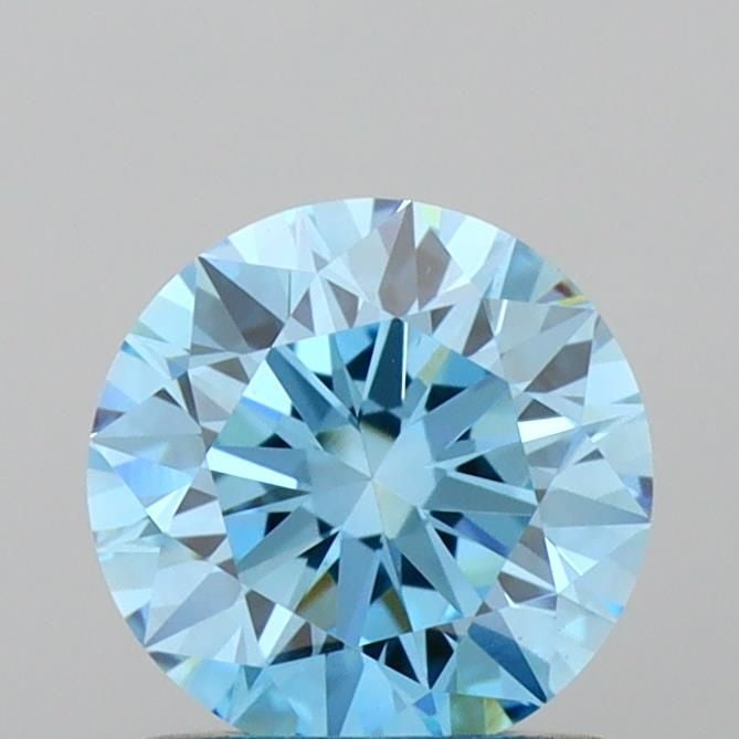 Ideal Loose Diamond - ROUND 0.96ct Fancy Vivid Blue VS1 (1 of 1)