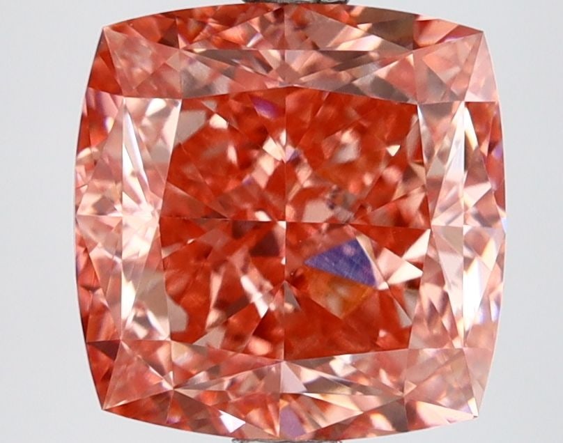 Loose Diamond - CUSHION MODIFIED 4.03ct Fancy Vivid Pink VVS2 (1 of 1)