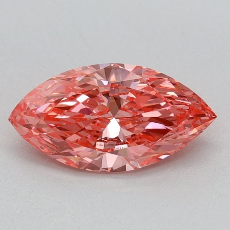 Loose Diamond - MARQUISE 0.65ct Fancy Vivid Pink VS1: Loose Diamond - MARQUISE 0.65ct Fancy Vivid Pink VS1 Source: This is a real non-mined Diamond that has been grown in a lab Shape: MARQUISE Carats: 0.65 Color: Fancy Vivid Pink Certification: IGI Video