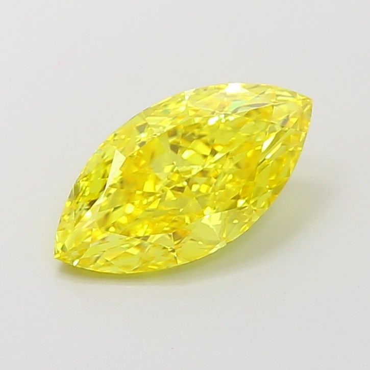 Loose Diamond - MARQUISE 1.57ct Fancy Vivid Yellow VS1: Loose Diamond - MARQUISE 1.57ct Fancy Vivid Yellow VS1 Source: This is a real non-mined Diamond that has been grown in a lab Shape: MARQUISE Carats: 1.57 Color: Fancy Vivid Yellow Certification: IGI V