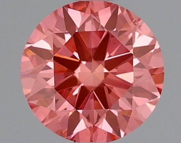 Loose Diamond - ROUND 0.6ct Fancy Vivid Pink SI1: Loose Diamond - ROUND 0.6ct Fancy Vivid Pink SI1 Source: This is a real non-mined Diamond that has been grown in a lab Shape: ROUND Carats: 0.6 Color: Fancy Vivid Pink Certification: IGI Video: