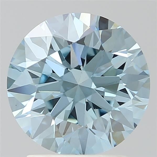 Ideal Loose Diamond - ROUND 2.31ct Fancy Intense Blue VS1 (1 of 1)