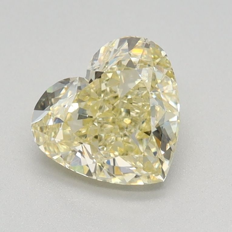 Loose Diamond - HEART 0.91ct Fancy Yellow VS1 (1 of 1)