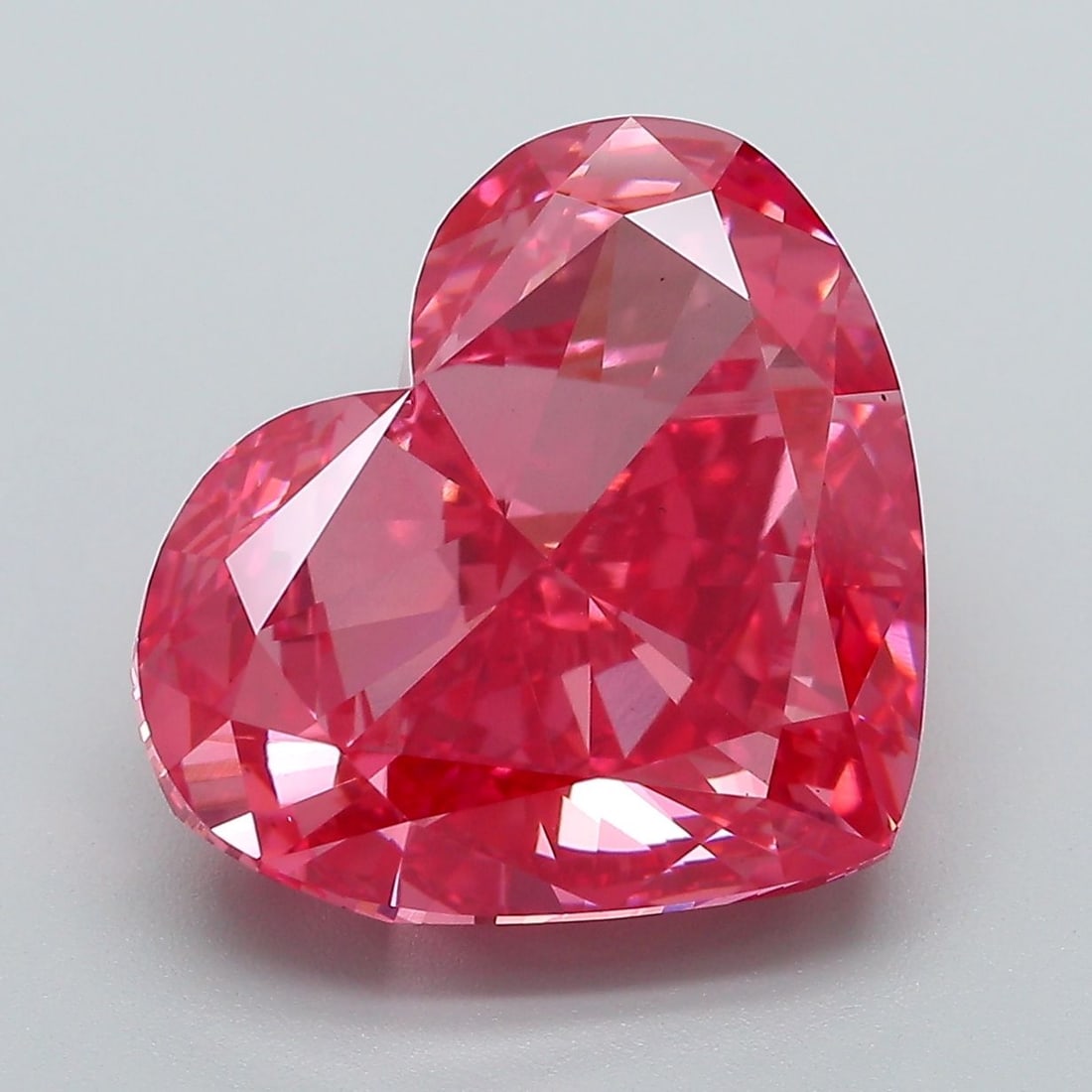 Loose Diamond - HEART 9.02ct Fancy Vivid Pink VS1 (1 of 1)