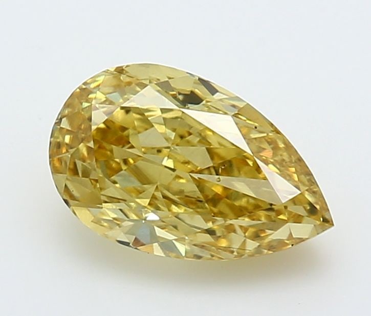 Loose Diamond - PEAR 1.71ct Fancy Vivid Yellow VS1 (1 of 1)