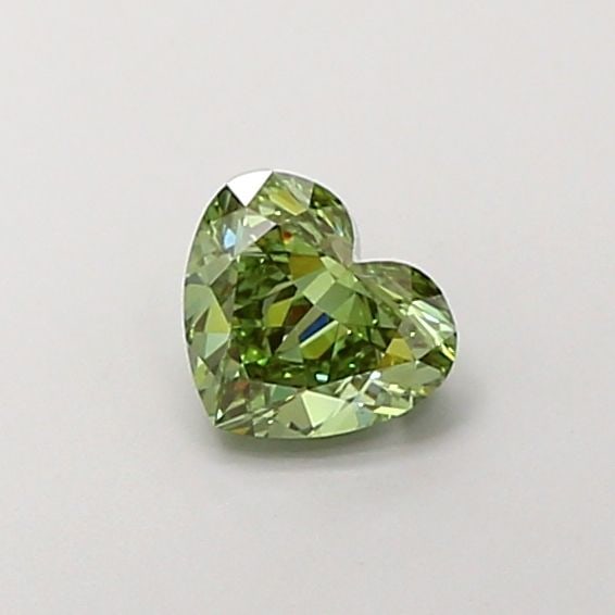 Loose Diamond - HEART 1.01ct Fancy Vivid Green VS1: Loose Diamond - HEART 1.01ct Fancy Vivid Green VS1 Source: This is a real non-mined Diamond that has been grown in a lab Shape: HEART Carats: 1.01 Color: Fancy Vivid Green Certification: IGI Video: