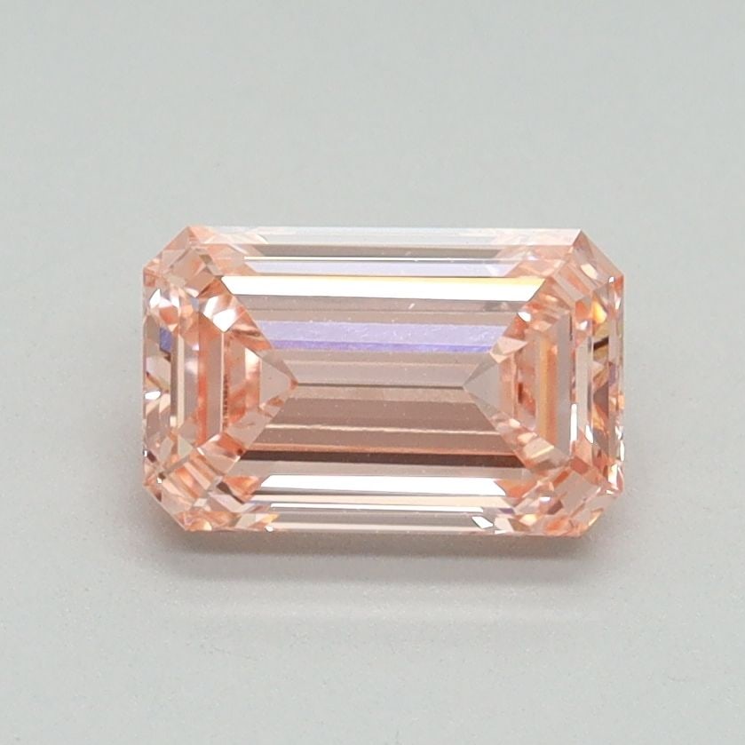 Loose Diamond - EMERALD 1.01ct Fancy Vivid Pink VVS2: Loose Diamond - EMERALD 1.01ct Fancy Vivid Pink VVS2 Source: This is a real non-mined Diamond that has been grown in a lab Shape: EMERALD Carats: 1.01 Color: Fancy Vivid Pink Certification: IGI Video: