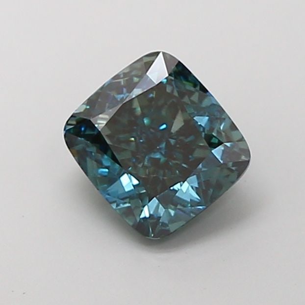 Loose Diamond - CUSHION BRILLIANT 2.22ct Fancy Vivid Blue VS1 (1 of 1)