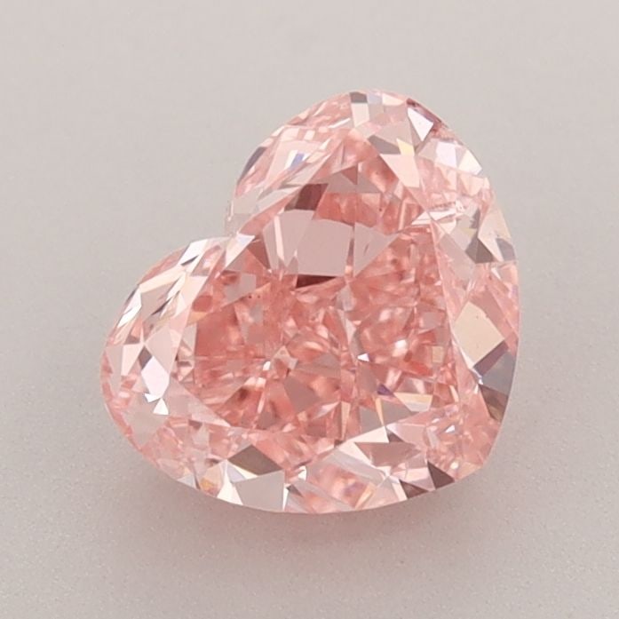 Loose Diamond - HEART 1.66ct Fancy Vivid Pink VS1: Loose Diamond - HEART 1.66ct Fancy Vivid Pink VS1 Source: This is a real non-mined Diamond that has been grown in a lab Shape: HEART Carats: 1.66 Color: Fancy Vivid Pink Certification: IGI Video: