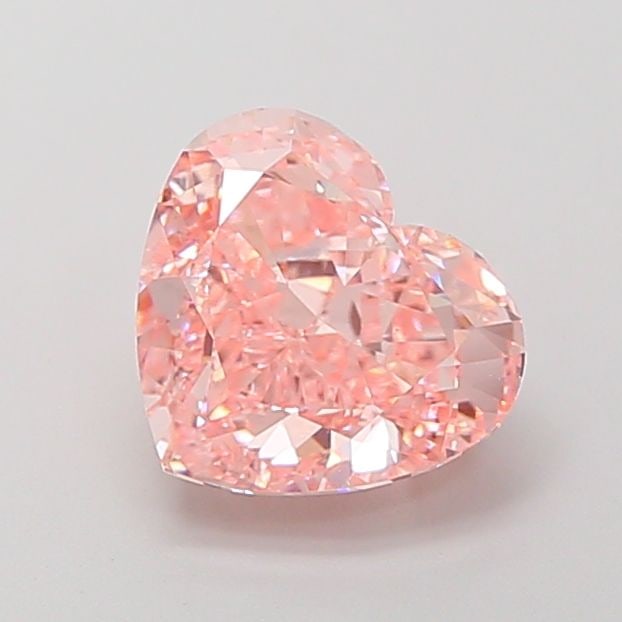 Loose Diamond - HEART 2.01ct Fancy Vivid Pink VS2: Loose Diamond - HEART 2.01ct Fancy Vivid Pink VS2 Source: This is a real non-mined Diamond that has been grown in a lab Shape: HEART Carats: 2.01 Color: Fancy Vivid Pink Certification: IGI Video: