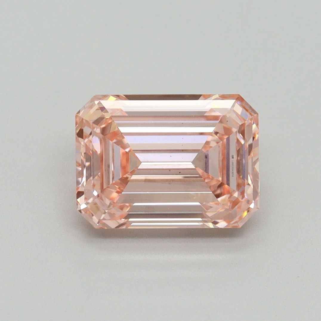 Loose Diamond - EMERALD 2.01ct Fancy Vivid Pink VS1: Loose Diamond - EMERALD 2.01ct Fancy Vivid Pink VS1 Source: This is a real non-mined Diamond that has been grown in a lab Shape: EMERALD Carats: 2.01 Color: Fancy Vivid Pink Certification: IGI Video: