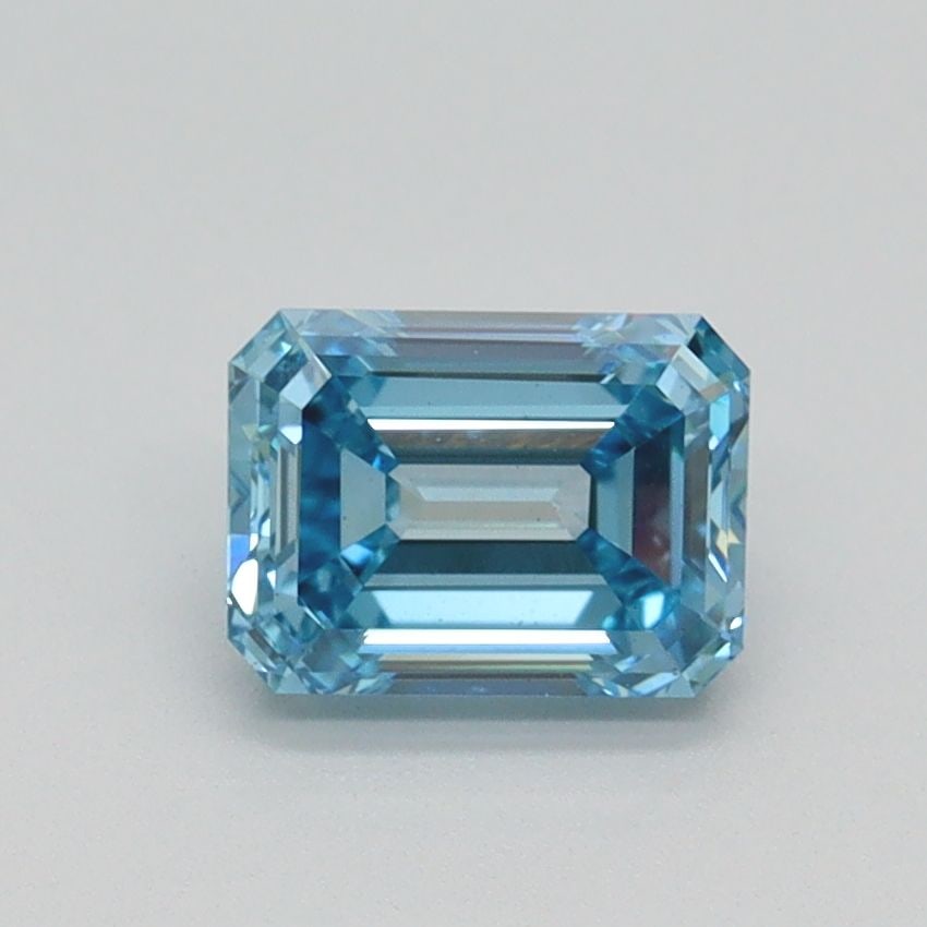 Loose Diamond - EMERALD 1.0ct Fancy Intense Blue VS1 (1 of 1)