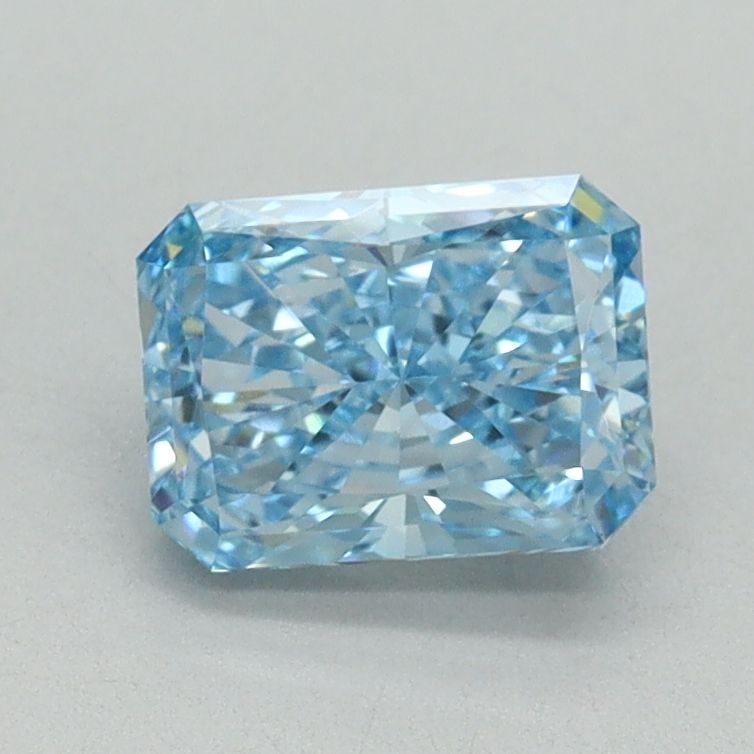 Loose Diamond - RADIANT 1.07ct Fancy Intense Blue VVS2: Loose Diamond - RADIANT 1.07ct Fancy Intense Blue VVS2 Source: This is a real non-mined Diamond that has been grown in a lab Shape: RADIANT Carats: 1.07 Color: Fancy Intense Blue Certification: IGI Vi