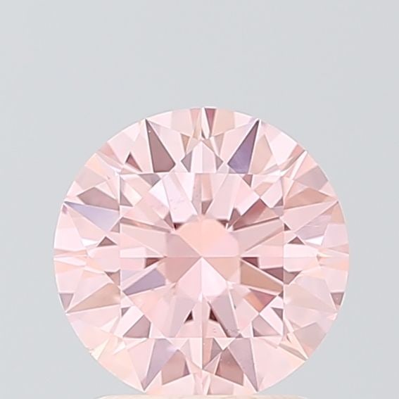 Loose Diamond - ROUND 1.51ct Pink VVS2: Loose Diamond - ROUND 1.51ct Pink VVS2 Source: This is a real non-mined Diamond that has been grown in a lab Shape: ROUND Carats: 1.51 Color: Pink Certification: NONE Video: