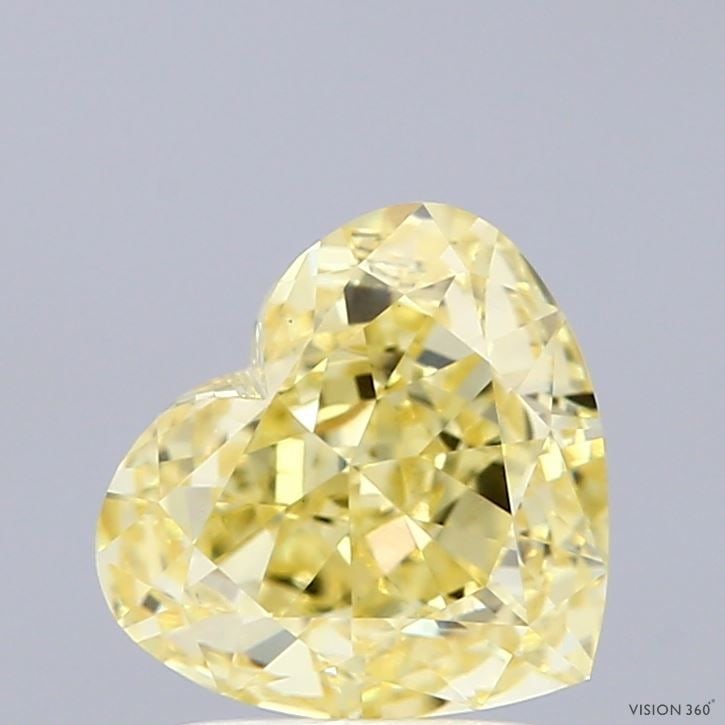 Loose Diamond - HEART 2.07ct Fancy Intense Yellow VS1 (1 of 1)