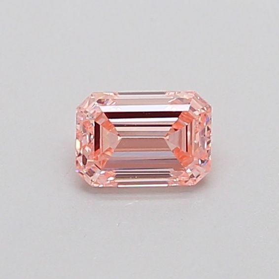 Loose Diamond - EMERALD 0.31ct Fancy Intense Pink VS1: Loose Diamond - EMERALD 0.31ct Fancy Intense Pink VS1 Source: This is a real non-mined Diamond that has been grown in a lab Shape: EMERALD Carats: 0.31 Color: Fancy Intense Pink Certification: IGI Vid