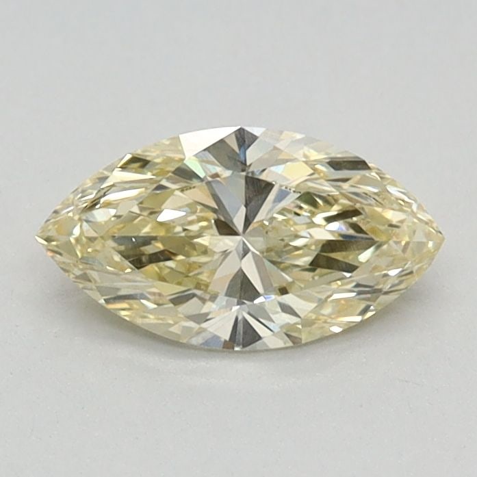 Loose Diamond - MARQUISE 0.48ct Fancy Light Yellow VS1: Loose Diamond - MARQUISE 0.48ct Fancy Light Yellow VS1 Source: This is a real non-mined Diamond that has been grown in a lab Shape: MARQUISE Carats: 0.48 Color: Fancy Light Yellow Certification: IGI V