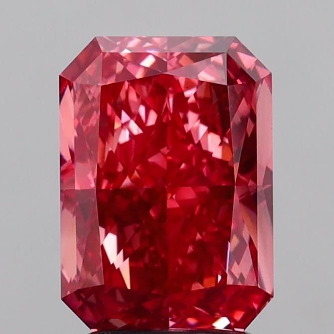 Loose Diamond - RADIANT 2.78ct Fancy Vivid Pink VS2: Loose Diamond - RADIANT 2.78ct Fancy Vivid Pink VS2 Source: This is a real non-mined Diamond that has been grown in a lab Shape: RADIANT Carats: 2.78 Color: Fancy Vivid Pink Certification: IGI Video: