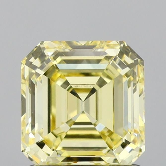 Loose Diamond - EMERALD 1.09ct Fancy Light Yellow VVS2: Loose Diamond - EMERALD 1.09ct Fancy Light Yellow VVS2 Source: This is a real non-mined Diamond that has been grown in a lab Shape: EMERALD Carats: 1.09 Color: Fancy Light Yellow Certification: IGI Vi