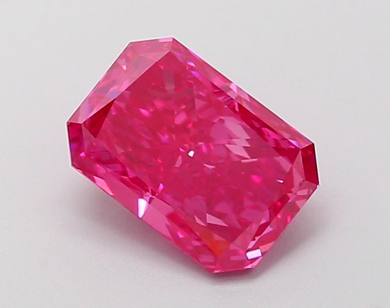 Loose Diamond - RADIANT 1.52ct Fancy Vivid Pink VS1 (1 of 1)