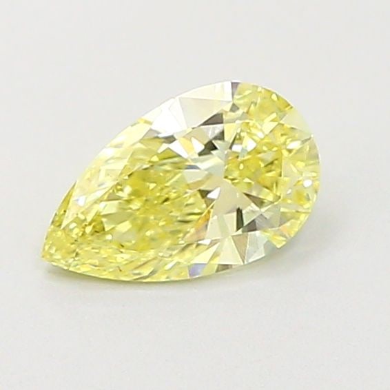 Loose Diamond - PEAR 0.55ct Fancy Light Yellow VS2: Loose Diamond - PEAR 0.55ct Fancy Light Yellow VS2 Source: This is a real non-mined Diamond that has been grown in a lab Shape: PEAR Carats: 0.55 Color: Fancy Light Yellow Certification: IGI Video: