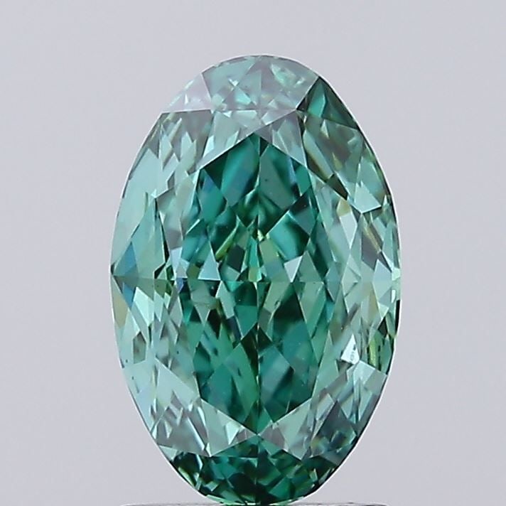 Loose Diamond - OVAL 1.87ct Fancy Vivid Green VS1 (1 of 1)