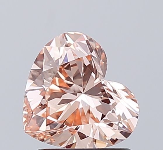 Loose Diamond - HEART 1.1ct Fancy Orange VS1: Loose Diamond - HEART 1.1ct Fancy Orange VS1 Source: This is a real non-mined Diamond that has been grown in a lab Shape: HEART Carats: 1.1 Color: Fancy Orange Certification: IGI Video: