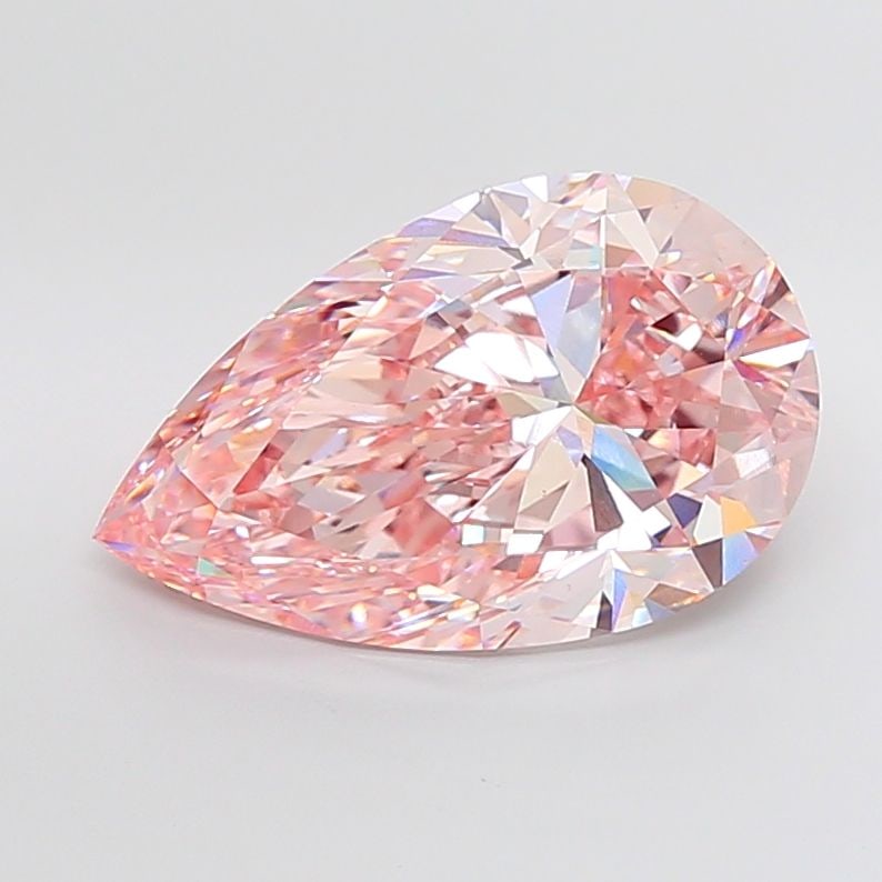 Loose Diamond - PEAR 10.04ct Fancy Intense Pink VS1 (1 of 1)