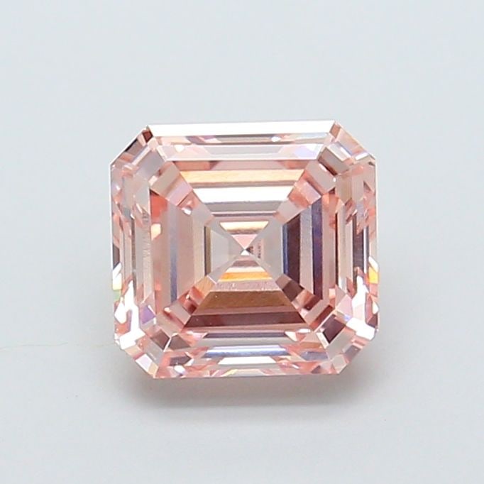 Loose Diamond - ASSCHER 2.0ct Fancy Intense Pink VVS2 (1 of 1)